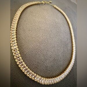 Crystal Tennis Necklace - Elegant Women's Jewelry